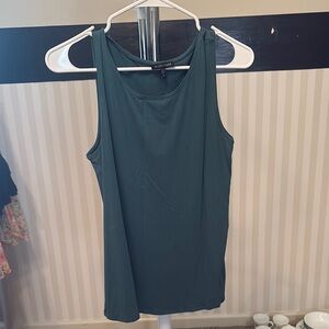 Eileen Fisher Green Sleeveless Tank Top